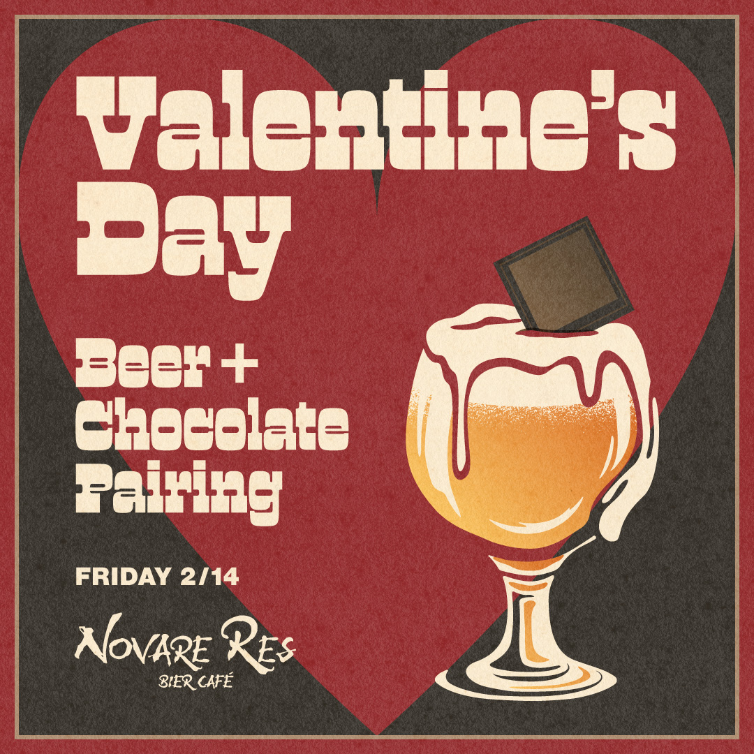 Valentine's Beer + Chocolate Pairing at Novare Res