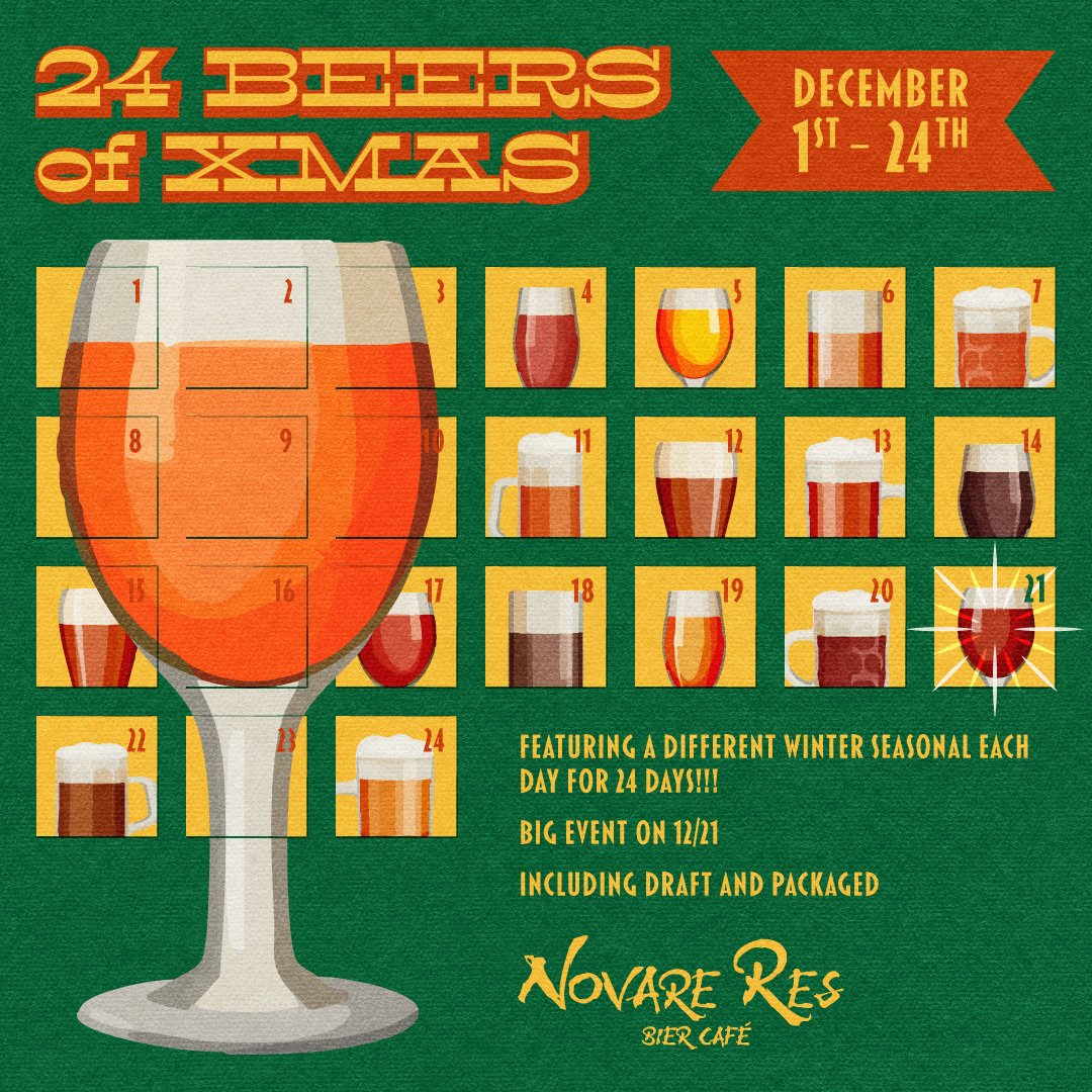 24 Beers of Xmas at Novare Res